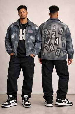 urban legend reworked #streetwear #vintage #workwear jacket w custom rework “Fal